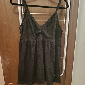 Torrid lace babydoll chemise